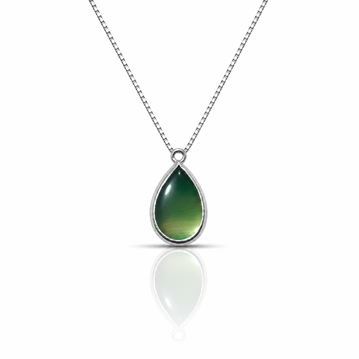 Multi-Tone Green Aqeeq