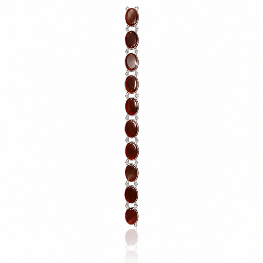Classic Oval Aqeeq Bracelet