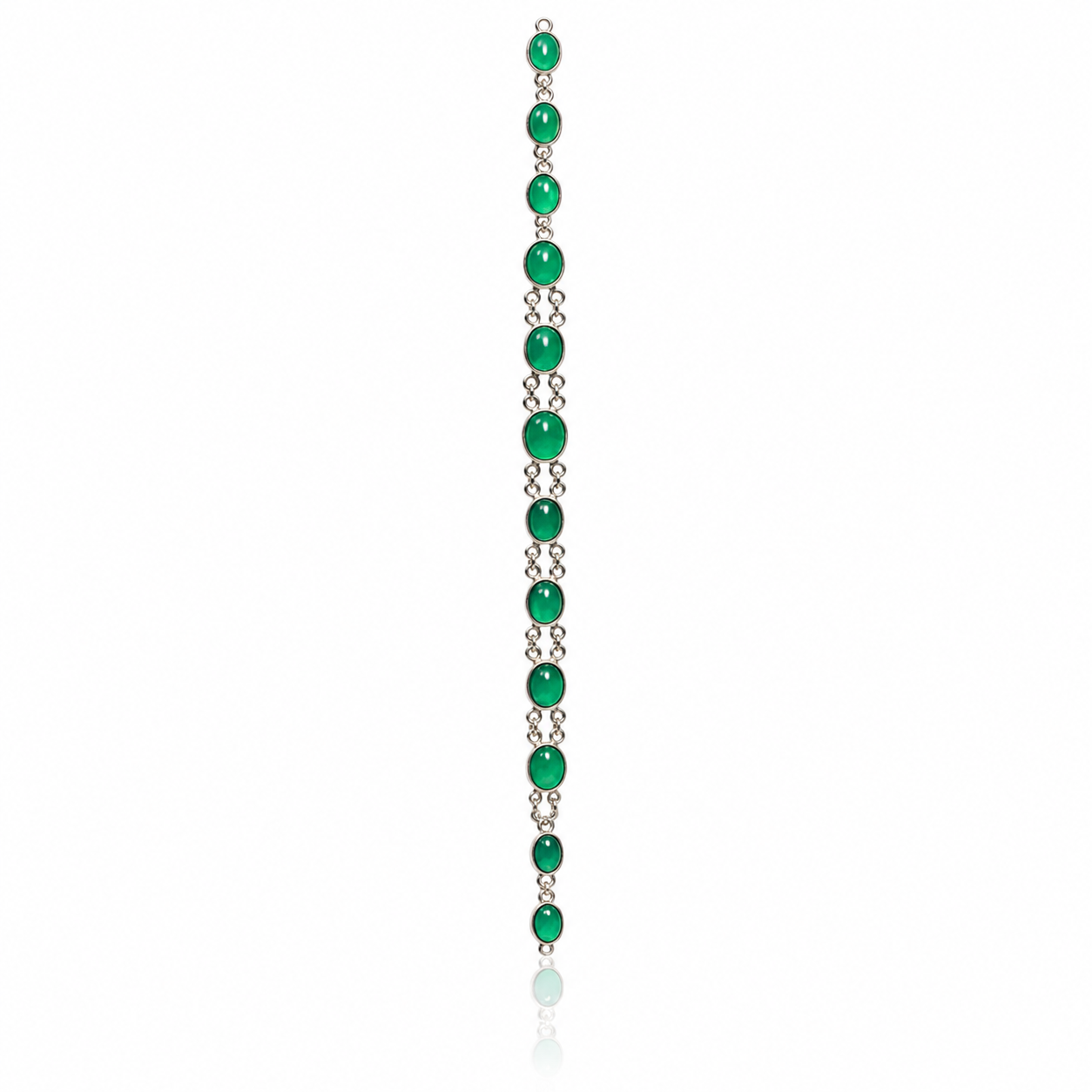 Elite Green Aqeeq Bracelet