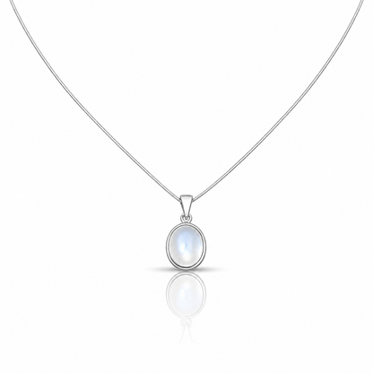 Pearl White Aqeeq Locket