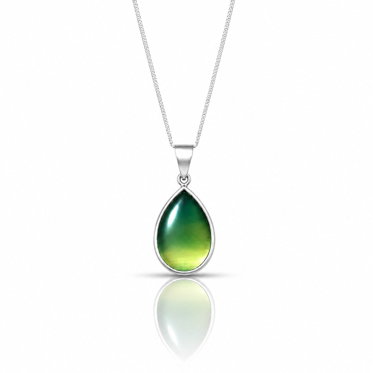 Dual Tone Green Aqeeq