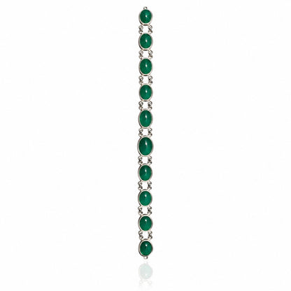 Premium Green Aqeeq Bracelet