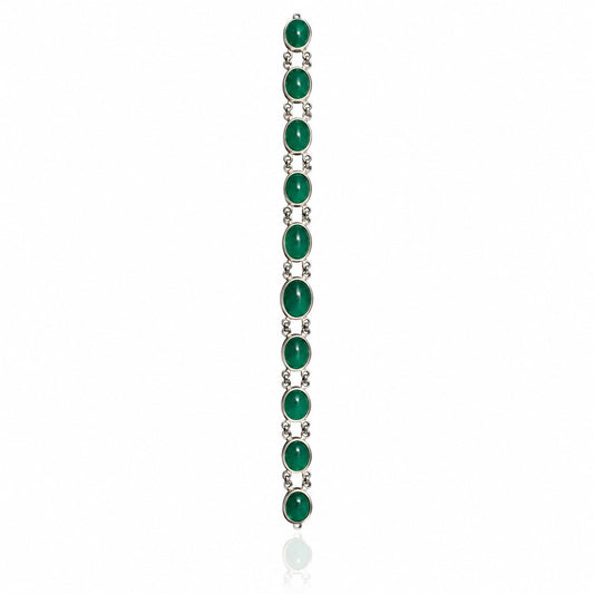 Premium Green Aqeeq Bracelet